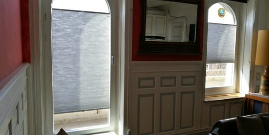 Plissee BB24 oben seitlich befestigt